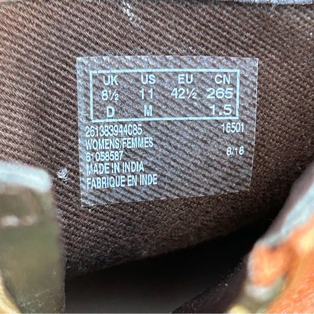 Clarks Artisan‎ Maypearl Fawn Ankle Boots 26138394 Tan Leather Womens 11M